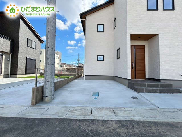 深谷市上柴町　新築一戸建て　フェリディアガーデン　06の駐車場