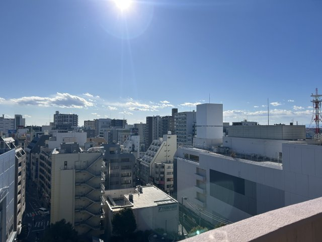アムス松戸ブランティークのバルコニー