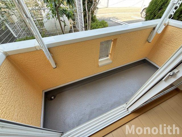 エスプワールCのバルコニー