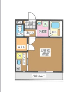 船橋市七林町のアパートの間取り