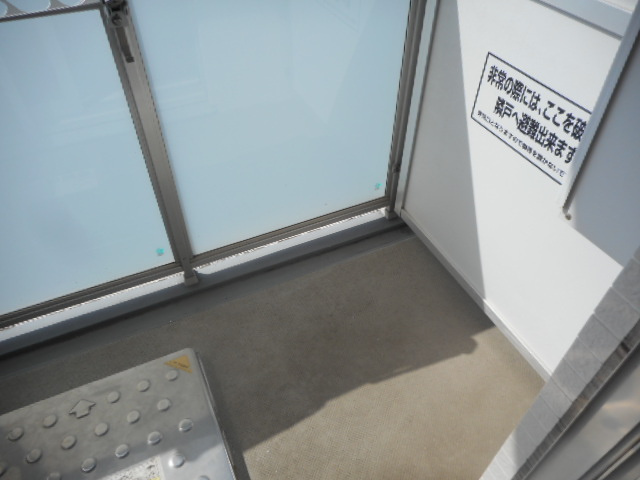 アルテシモパッソのバルコニー