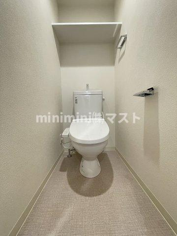 プレサンスOSAKA東中本エシデルのトイレ