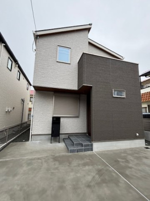 【外観】 | 神戸市須磨区高倉台6丁目　新築戸建2号地　仲介手数料無料！ | 落ち着いた雰囲気の外観です