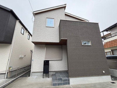 【外観】 | 神戸市須磨区高倉台6丁目　新築戸建2号地　仲介手数料無料！ | 外はこのようになっています