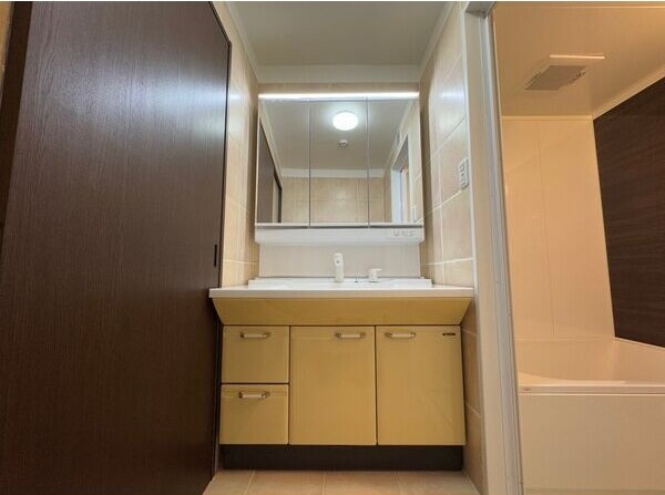 ビラ三秀山中の洗面所