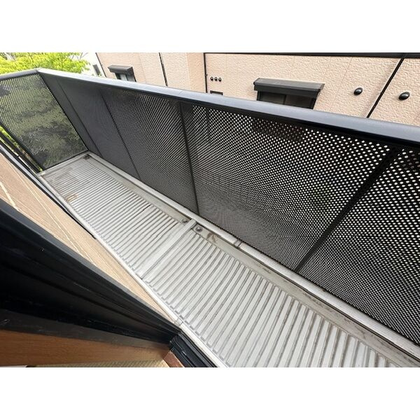 プリミエール堀ノ内Ⅱ棟のバルコニー