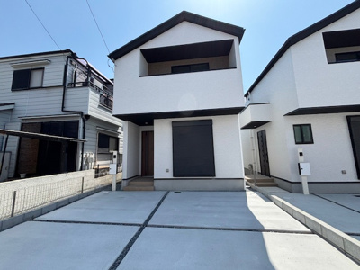 【外観】 | 神戸市垂水区歌敷山1丁目　新築1号棟　仲介手数料無料！ | きれいな外観です
