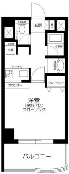 【間取り】 | グランレーブ蒲田東