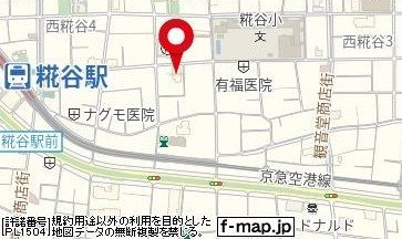 【地図】 | グランレーブ蒲田東