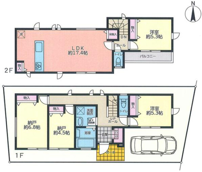 茅ヶ崎市南湖4丁目　新築戸建　全1棟1号棟の外観