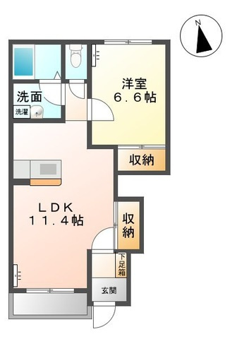 メゾン・レ・アールの間取り|間取図