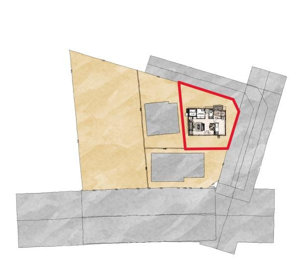 センチュリータウン大在E新築の区画図|※図面と現況が異なる場合は、現況を優先させていただきます。