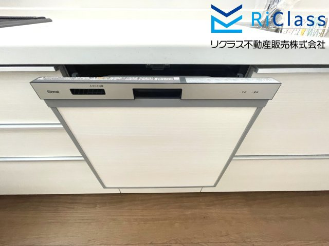 新築戸建　神戸市兵庫区浜中町２丁目71のキッチン|食洗器付きです