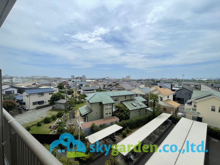 エンゼル茅ヶ崎リバーヴェールの駐輪場