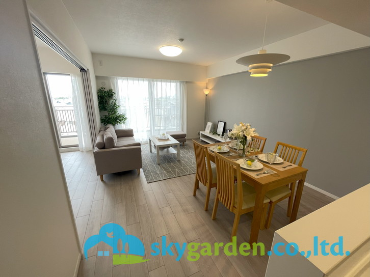 エンゼル茅ヶ崎リバーヴェールの居間・リビング