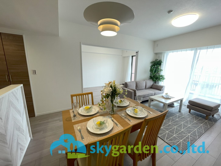 エンゼル茅ヶ崎リバーヴェールの居間・リビング