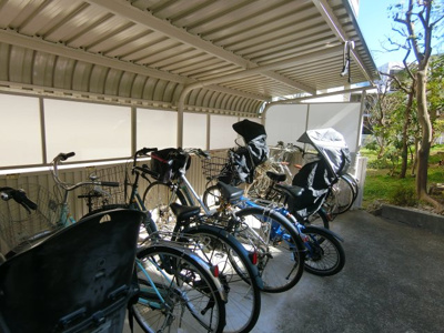 【駐輪場】 | 牛込中央マンション