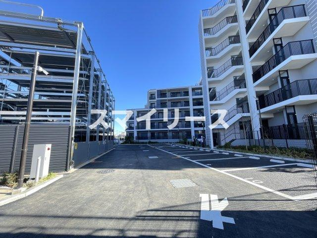 パークホームズ柏あけぼの二丁目の駐車場