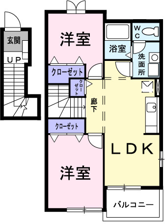 プリマベーラ・Ｋの間取り