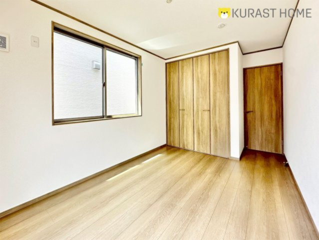 京都市伏見区久我石原町　未入居物件の洋室|2階西側6.5帖洋室