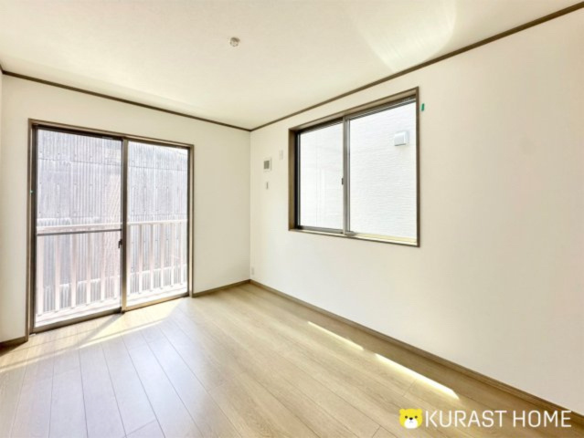 京都市伏見区久我石原町　未入居物件の洋室|2階西側6.5帖洋室