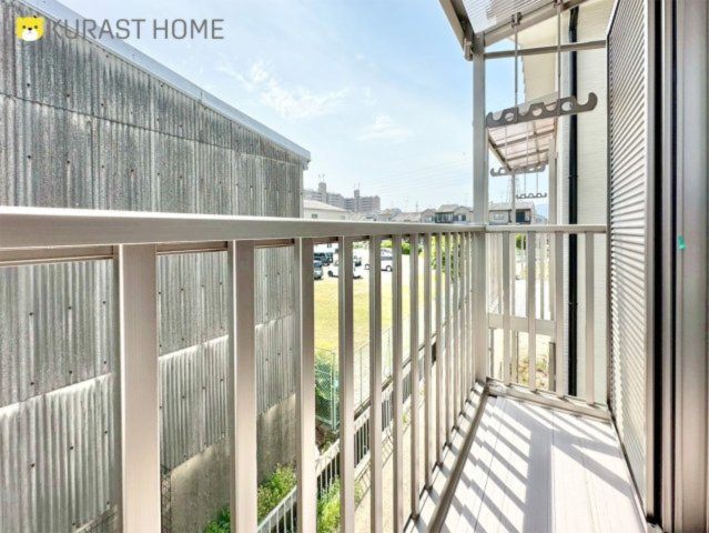 京都市伏見区久我石原町　新築戸建のバルコニー|南側バルコニー