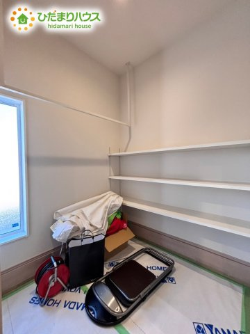 深谷市上柴町　分譲一戸建　フェリディアガーデン　02の収納|タップリの収納があるので、住空間も広々つかえますね(^^)/													
