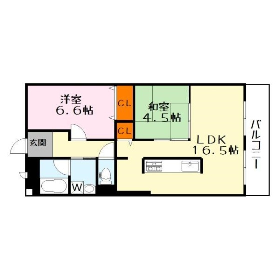 守山アーバンライフの間取り