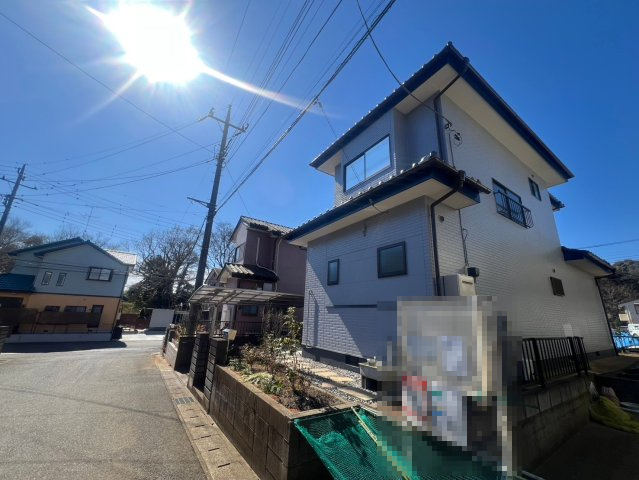 八街市沖渡　中古戸建の前面道路含む現地写真