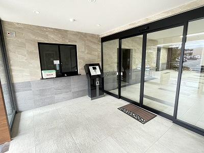 プラネスト菊陽のその他共用部分|風除室。