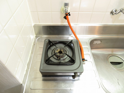 【キッチン】 | ロッシェル北里Ⅰ号棟 | コンパクトなキッチンで掃除もラクラク