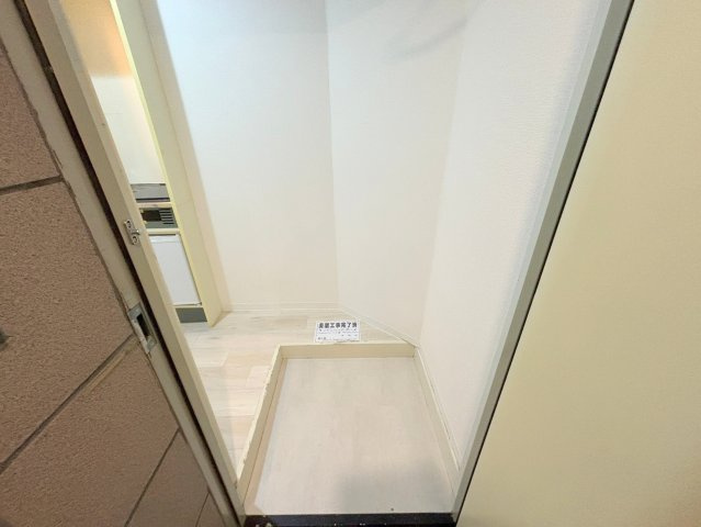 ハイツべレールの玄関