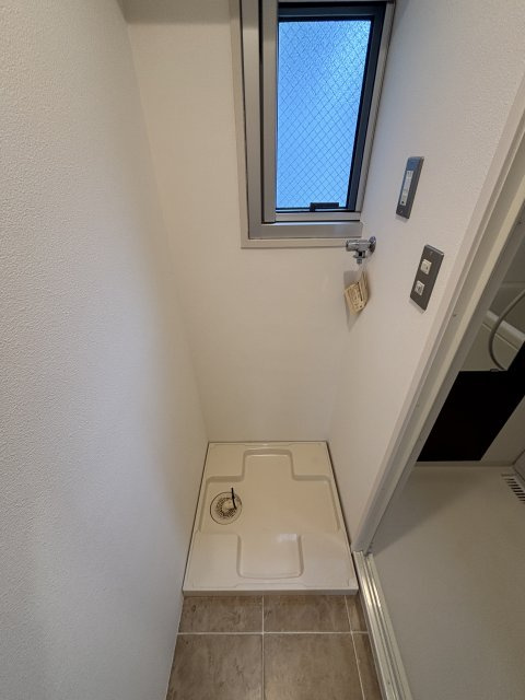 大桝マンションの洗面所