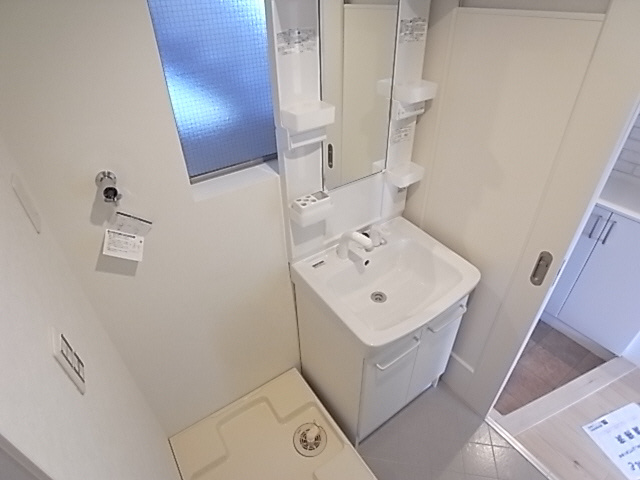 大桝マンションの洗面所