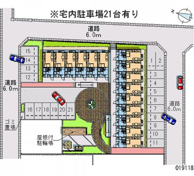 【駐車場】 | 美原Ⅰ