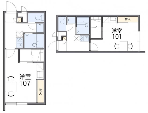 【間取り】 | 美原Ⅰ