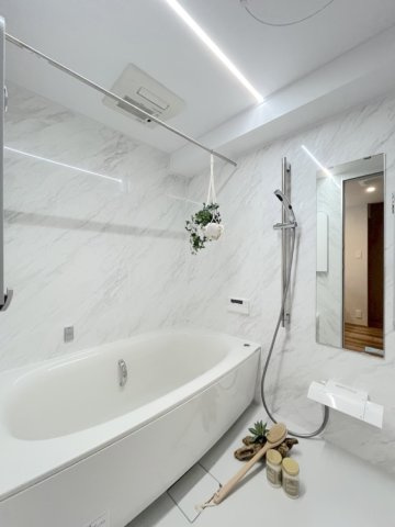 南薬院パークマンションの浴室