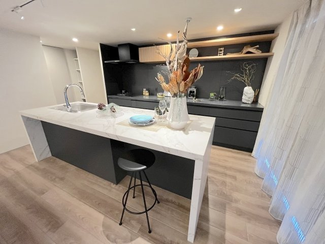 南薬院パークマンションのキッチン