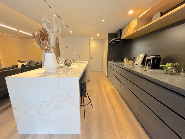 南薬院パークマンションのキッチン