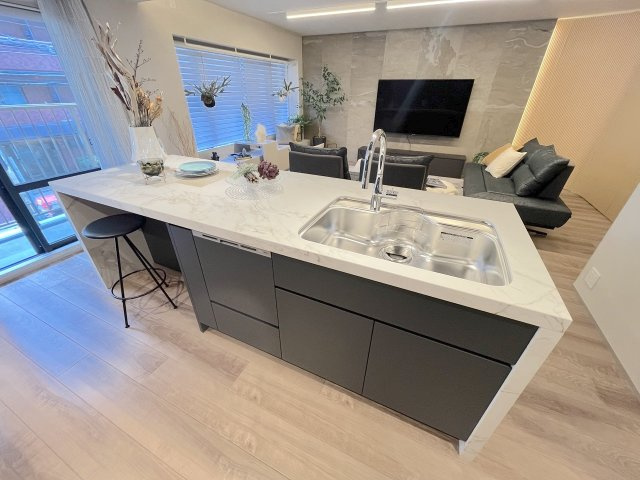 南薬院パークマンションのキッチン