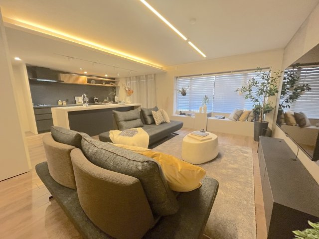 南薬院パークマンションの居間・リビング