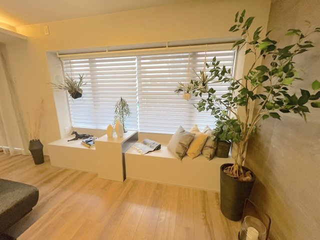 南薬院パークマンションの居間・リビング