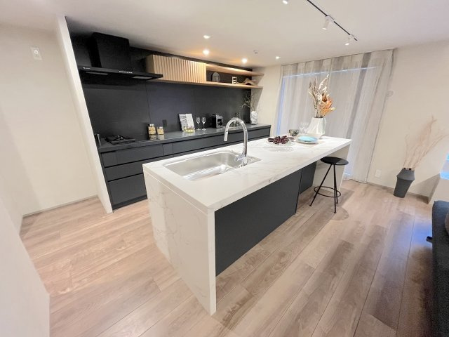 南薬院パークマンションのキッチン