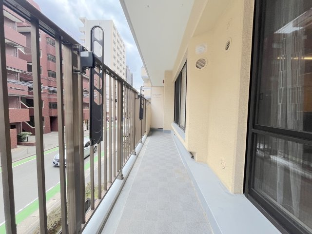 南薬院パークマンションのバルコニー