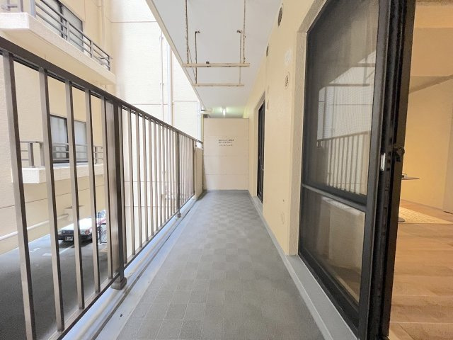 南薬院パークマンションのバルコニー