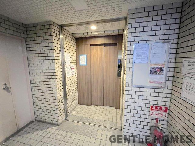 南薬院パークマンションのエントランス