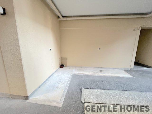 南薬院パークマンションの駐輪場