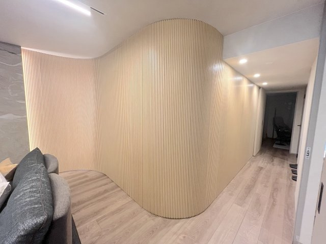 南薬院パークマンションの居間・リビング