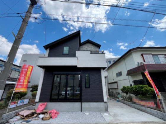 祝　成約済み　八王子市　台町　新築戸建て　９期の外観|～仲介手数料無料☆八王子ひなた不動産～　八王子市台町　新築戸建て
