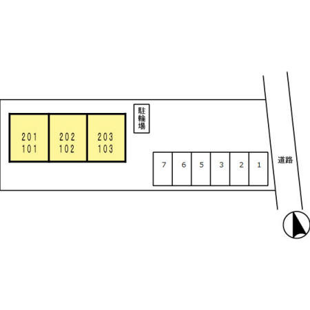 グランドキャニオンの区画図